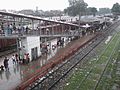 (== Summary == Barabanki JunctionBarabanki Jn Railway Station Inside View of Platform II, III, IV & Banki town Side Entrance. Picture taken by Faiz Haider, using LG GW300 phone. Photo was taken on: Sunday, 12 ‎Se)