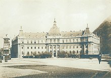 Palatul de Justiție în 1920