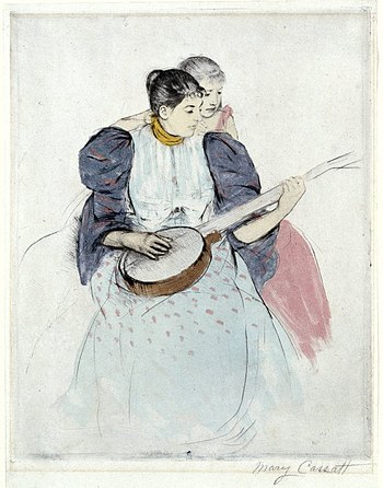 Brooklyn Museum - The Banjo Lesson - Mary Cassatt