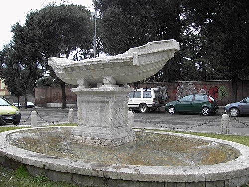 Fontana della Navicella.