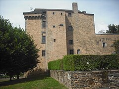 La face orientale du pavillon.