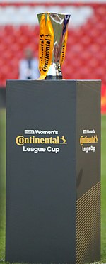 Winners trophy Chelsea FC Women v Arsenal WFC, 29 February 2020 (01).jpg