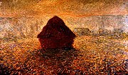 Claude Monet, Haystacks on a Foggy Morning, 1891, Oil on canvas.jpg