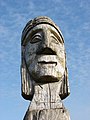 Totem at Cerro Maule near Saavedra, Chile