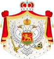 Wappen des Königreichs Montenegro (1910–1918)