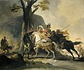 Александр Македонский в битве с персами при Гранике (1737)