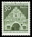 Ausgabe der Deutschen Bundespost Berlin am 7. Januar 1966 (Auflage 21.000.000)