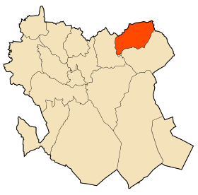 Localisation de Ouled Brahim