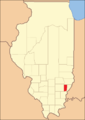 Edwards in 1824, reduced to its current size by the creation of Wabash County