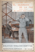 Tierras resucitadas, El guardián de la paz (1924), portada de Mariano Pedrero