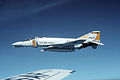 F-4D 171st FIS Michigan ANG in flight 1987