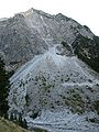 The rockfall on the Rubihorn