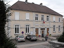 Ang Town Hall sa Fontaine-lès-Cleval