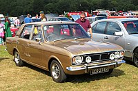 Ford Cortina 1600E Mark II four-door saloon