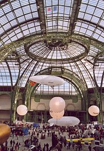 Vue de la coupole du Grand Palais.