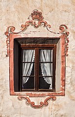 Frescogerahmtes Fenster