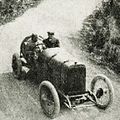 Georges Boillot vainqueur en 1912, sur Peugeot L76.
