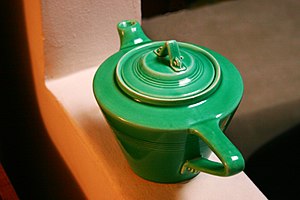Green tea pot