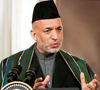 President Hamid Karzai, of the Islamic Republi...