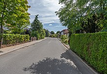 Einfahrt in die Hans-Hofner-Straße, von der Jobst-Rüthner-Straße