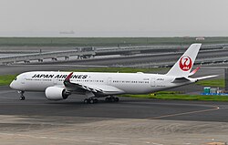 Japan Airlinesin turmakone vuonna 2022