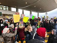 Protesters in Detroit January 2017 DTW emergency protest against Muslim ban - 40.jpg