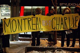 "Montreal est Charlie" (Canadá).
