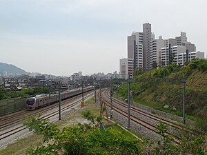 중앙선과 경춘선이 교차하는 곳