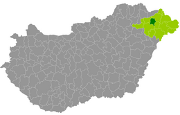 Distret de Kemecse - Localizazion
