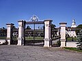 Brama pałacu w Koszewie