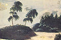 Maisema jossa kaksi koivua, Mihail Lermontov 1828-1832
