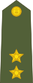 Lieutenant хинд. लेफ्टिनेंट (Индијска армија)[36]