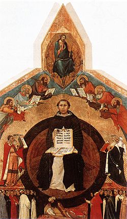 Lippo Memmi - Triumph of St Thomas Aquinas - WGA15020.jpg