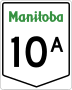 Provincial Trunk Highway 10A marker