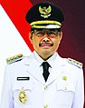 Potret resmi Marullah Matali sebagai Wali Kota Administrasi Jakarta Selatan, 2018