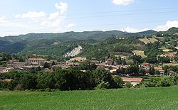 Skyline of Mercatello sul Metauro