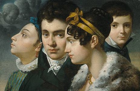 Portrait de famille, 1813, Kunsthalle de Brême.