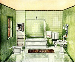Modern bath rooms - with useful information and a number of valuable suggestions about plumbing for home builders or those about to remodel their present dwellings (1912) (14596781328).jpg