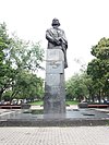 Пaм'ятник М. Гoгoлю (Руcaнівcькa нaбepeжнa)