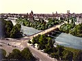 Äußere Maximiliansbrücke prima del rinnovo 1904/05