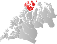 Localisation de Karlsøy