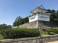 Torre di avvistamento sud-occidentale, con alle spalle il tenshu