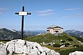 Blick vom Jahnkreuz auf das Habsburghaus