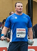 Niklas Arrhenius Rang zwölf mit 60,57 m