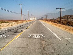 Cajon Blvd. comme Route 66 (Californie).