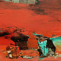 Ravi Mandlik 2013 Titled : Untitled Medium : Acrylic on Canvas Size : 60"x60"inc
