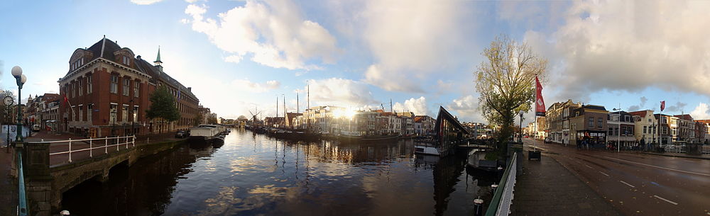 Panorama van Leiden