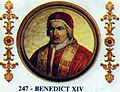 247-Benedict XIV 1740 - 1758