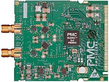 Picture of a WiMAX MIMO board Pmc wizird.jpg