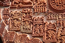 Terracotta in Ramchandra temple